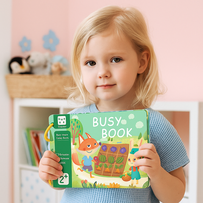 Sensorisches Montessori Beschäftigungsbuch
