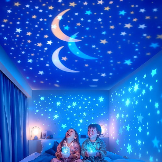 2in1 Kinder Nachtlicht und Projektor