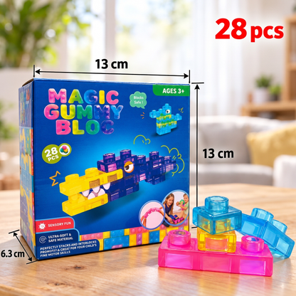 Sichere & weiche Squishy-Gelee-Bausteine für Kinder