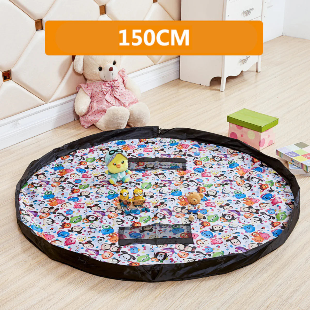 Spielzeit Aufbewahrungstasche mit Spielmatte