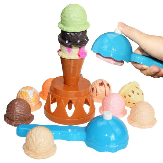 Eiscreme-Turm-Challenge