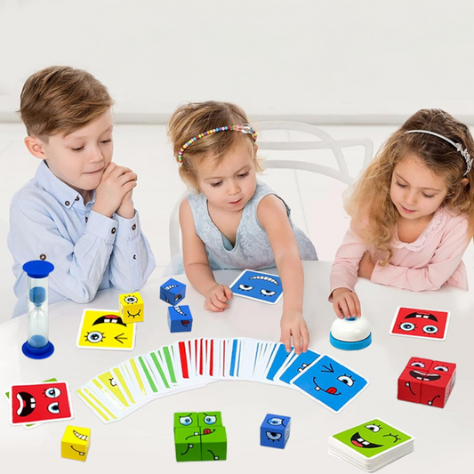 FaceCube - Montessori-inspiriertes Spielset