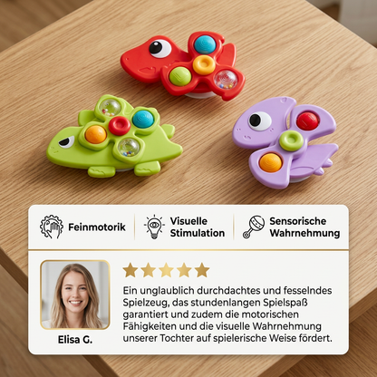 Dinosaurier-Saugnapf-Kreisler für Babys & Kleinkinder