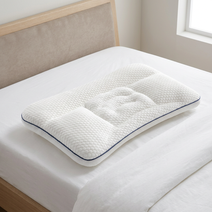 Ergonomisches Memory-Foam-Kinderkissen mit Nackenstütze