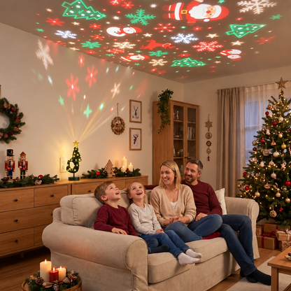 Weihnachtsbaum-Projektorlampe