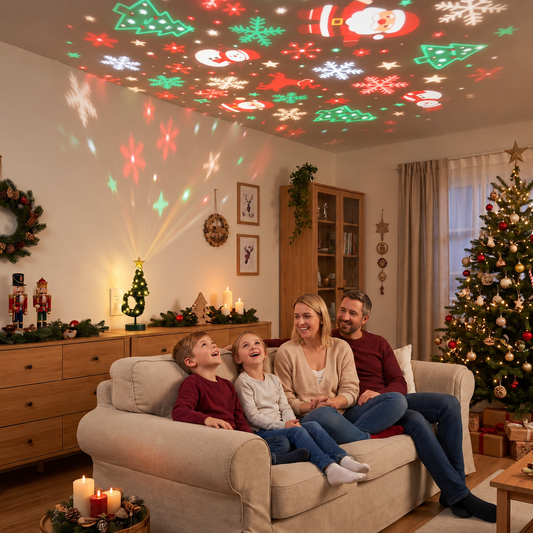 Weihnachtsbaum-Projektorlampe