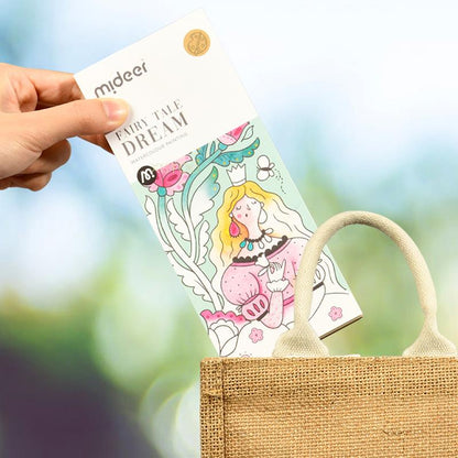 Kreativ Malbuch mit Wasserfarben – Malspaß mit 6 Farben