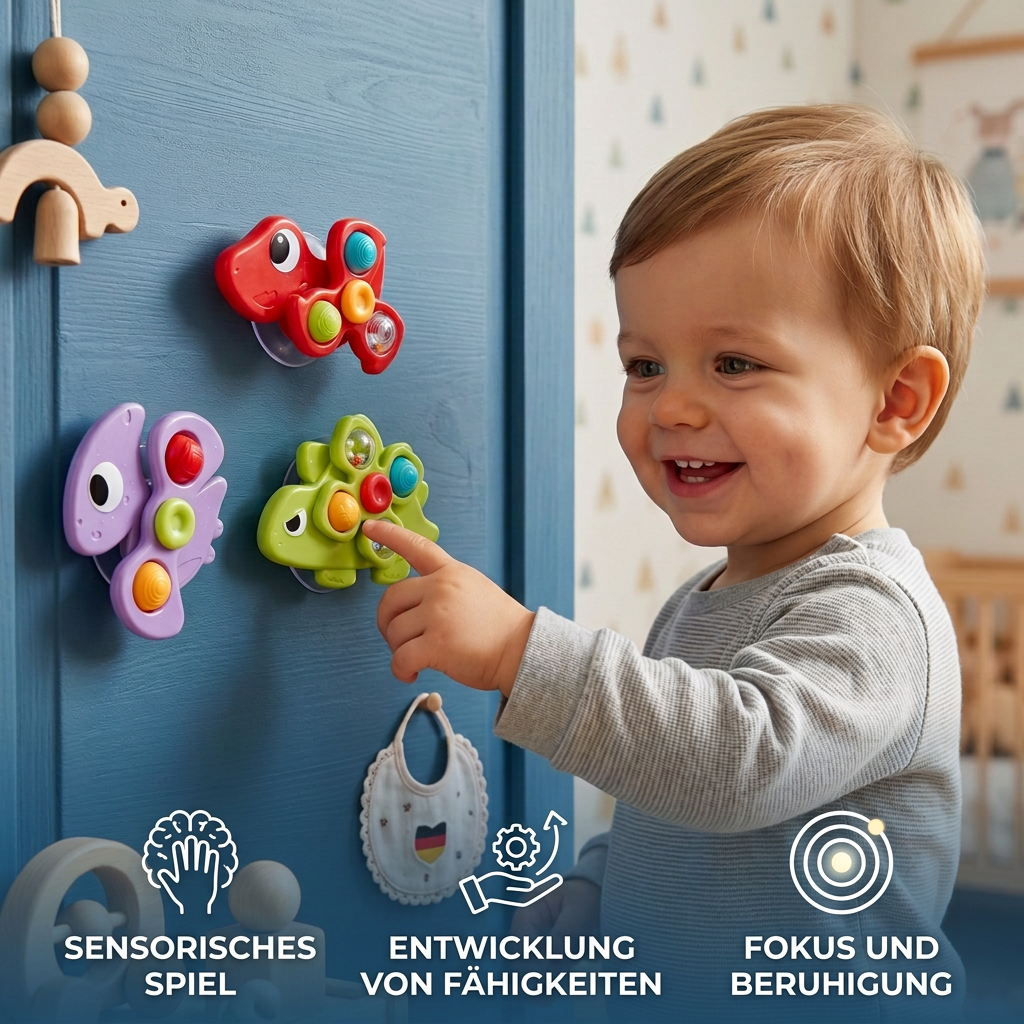 Dinosaurier-Saugnapf-Kreisler für Babys & Kleinkinder