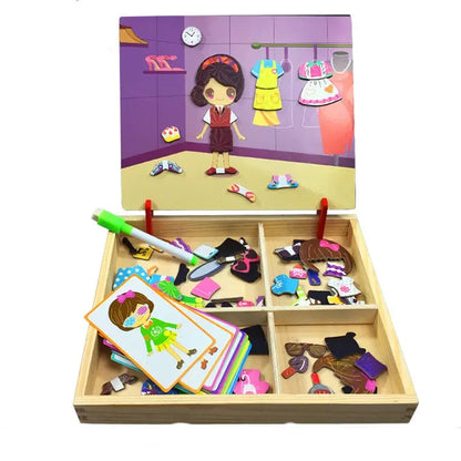 Magnetische Kreativ-Puzzles – Dein 3D-Abenteuer