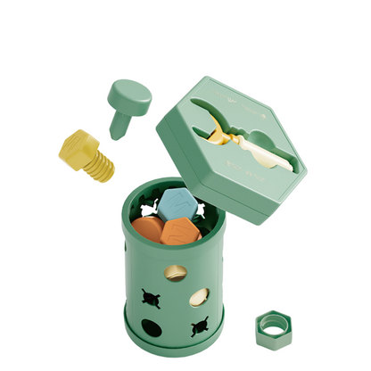 Montessori Schrauben Spielset