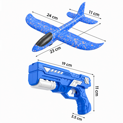 Schaumstoff-Gleiter-Flugzeugstarter-Set
