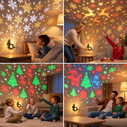 Weihnachtsbaum-Projektorlampe