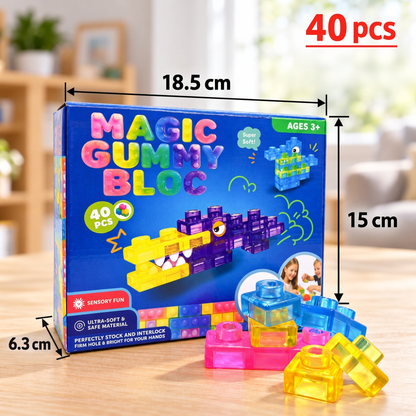 Sichere & weiche Squishy-Gelee-Bausteine für Kinder