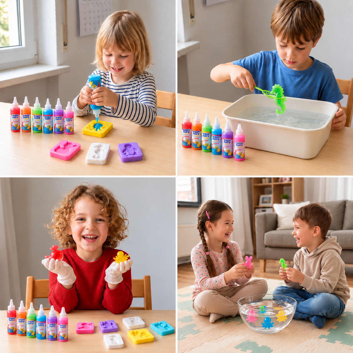 DIY-Wassergelee-Set mit Gelen & Formen