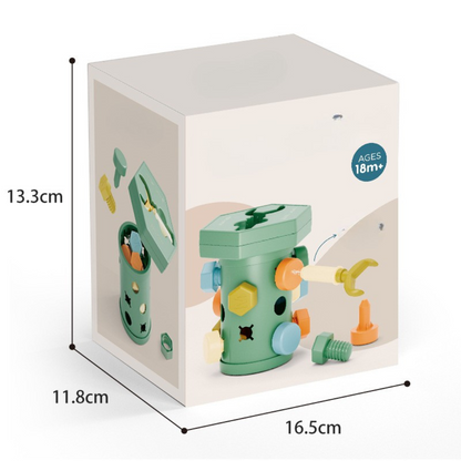Montessori Schrauben Spielset