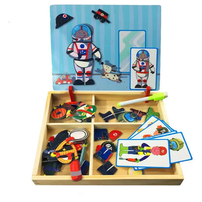 Magnetische Kreativ-Puzzles – Dein 3D-Abenteuer