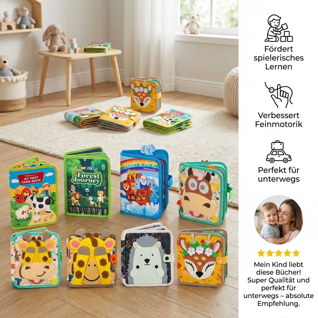 Montessori Geschichten Buch Set - Jetzt  2+1 Gratis sichern!