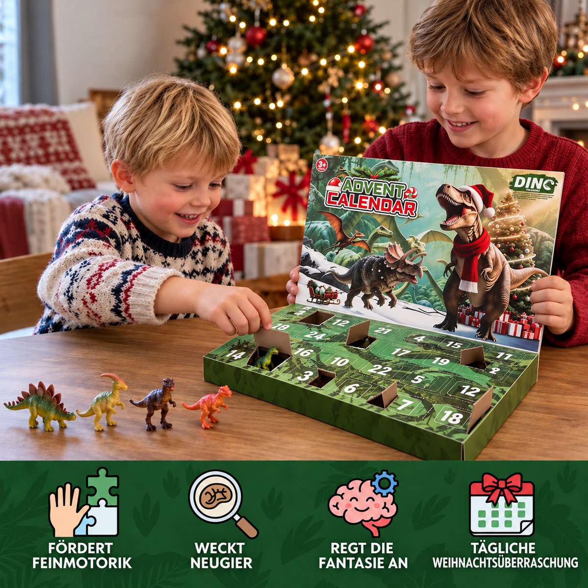 24-Tage-Dinosaurier-Adventskalender