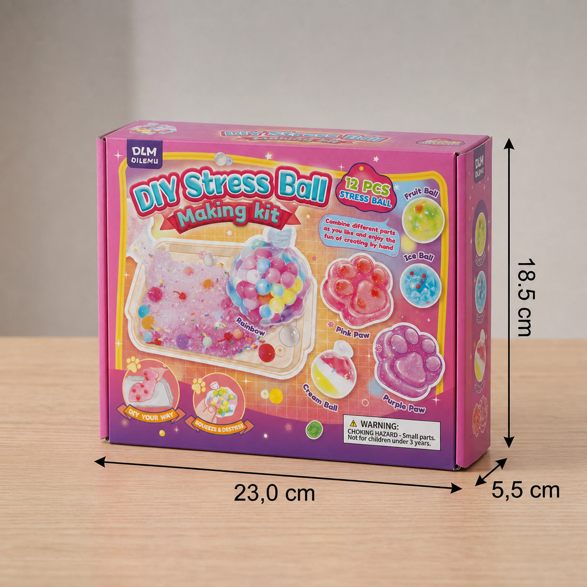 DIY-Anti-Stressball-Bastelset für Kinder – Eigene Squishy-Sensorikbälle herstellen