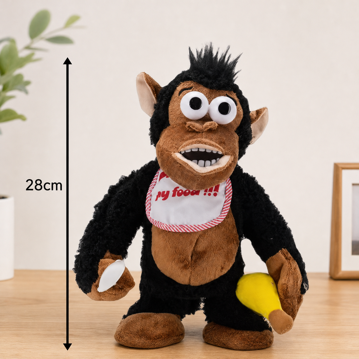 Tanzendes Bananen-Affen-Plüschtier