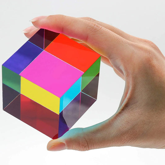 Farbmisch-Prismenwürfel