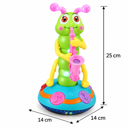 Tanzende Saxophon Raupe Kinder Spielzeug