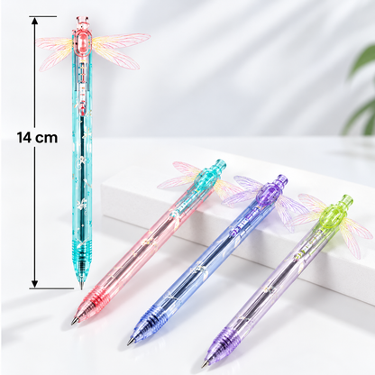 Magischer Gelstift mit Libellenflügeln