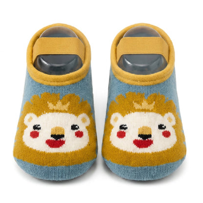 Rutschfeste Cartoon-Sockenschuhe für Babys & Kleinkinder