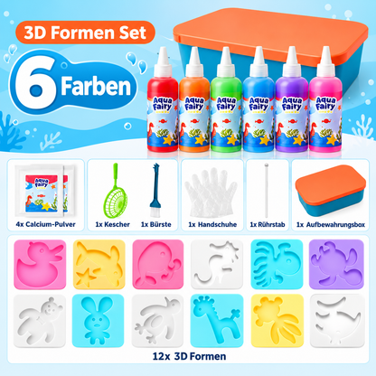 DIY-Wassergelee-Set mit Gelen & Formen