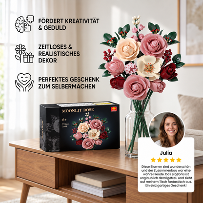 Blumenstrauß-Bausteinset