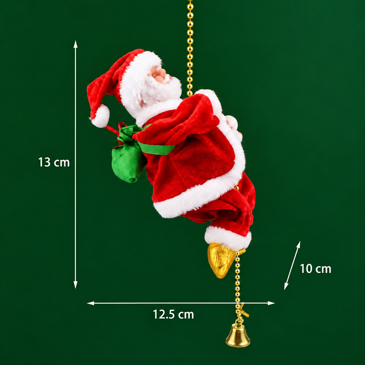 Kletternder Weihnachtsmann Spielzeug