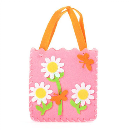 DIY-Niedliches Filz-Handtaschen-Nähset für Kinder