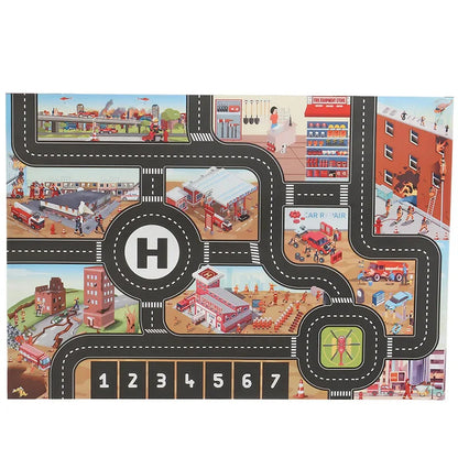 Magische Stadt-Spielmatte