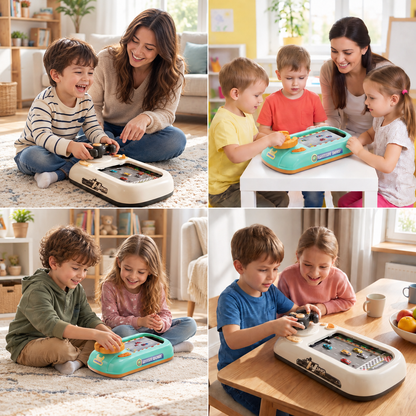 Abenteuer Rennspiel Box für Kinder