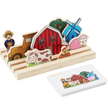 Finde die richtigen Kombinationen! - 3D-Puzzle
