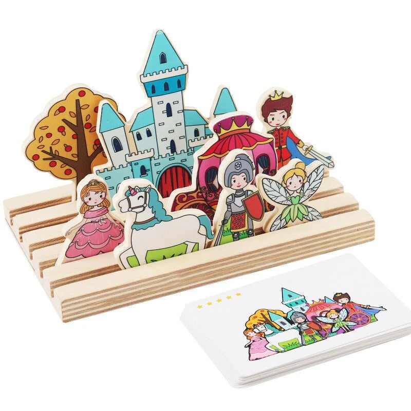 Finde die richtigen Kombinationen! - 3D-Puzzle