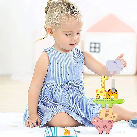 Animal Stacking – Verbessert Erkennungsfähigkeiten – Stacking-Spiel