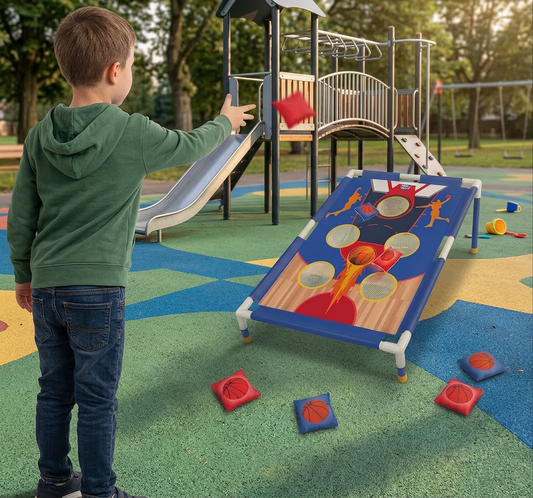 Sandsack Wurfspiel Set – Indoor & Outdoor Familienspiel