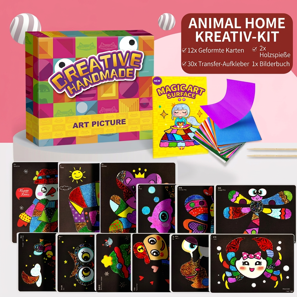 DIY-Folienkunst-Bastelset für Kinder