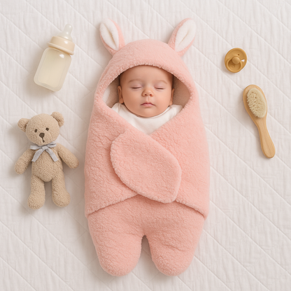 Baby Decke und Schlafanzug im Bärendesign