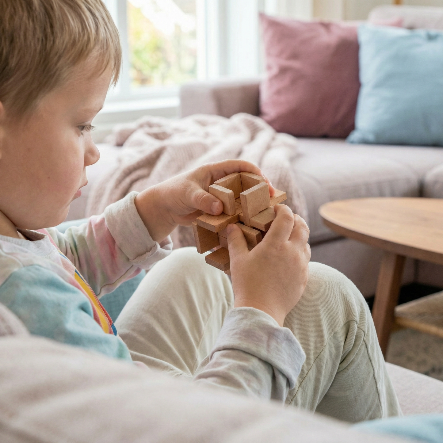 Montessori 3D Holz Lernspiel Puzzle Rätsel