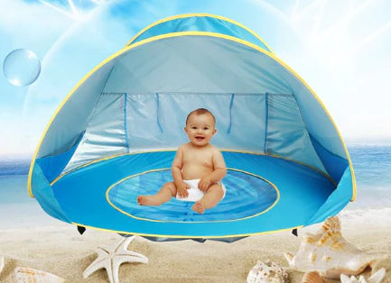 Sonnenschutz für heiße Tage - Pop-up Sonnenzelt