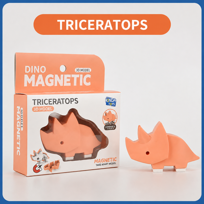 Magnetisches Tier-Skelett-Bauset – Zerlegbares STEM-Lernspielzeug