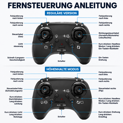 Ferngesteuerte LED-Fliegende-Untertasse-Drohne