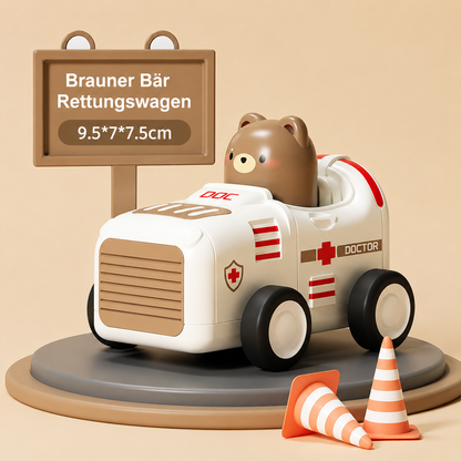 Press-&-Go Tierflugzeug- & LKW-Spielzeug für Kinder