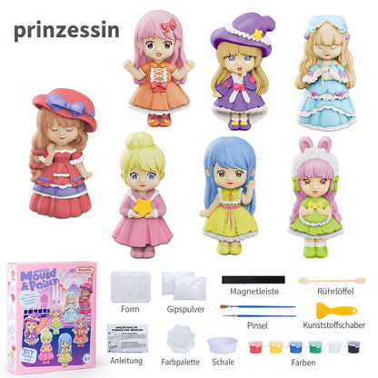 DIY-Tier-Gipsmalset – Formen, Bemalen & Gestalten für Kinder