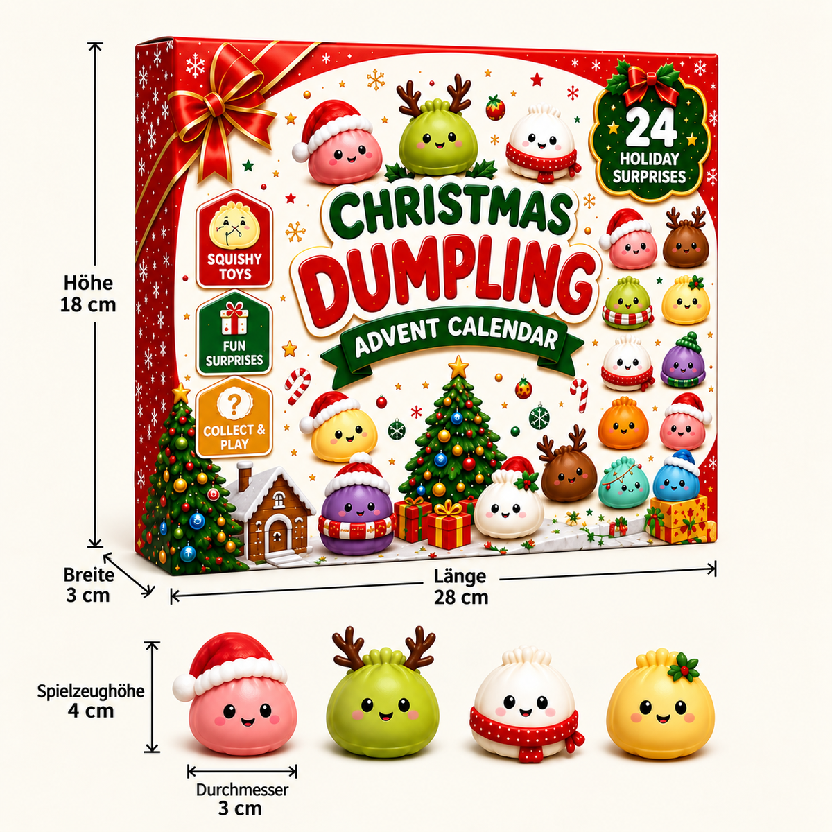 Mini-Dumpling-Squishy-Spielzeug-Adventskalender