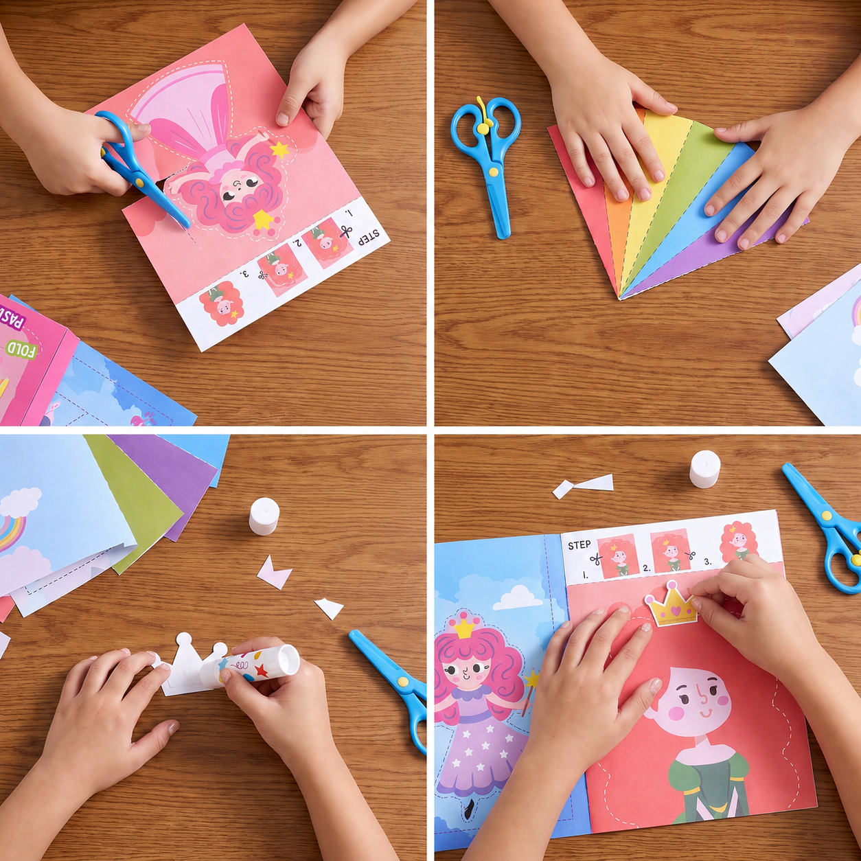 Scherenübungsbuch für Kinder – Sicheres Schneidetraining mit Kinderschere