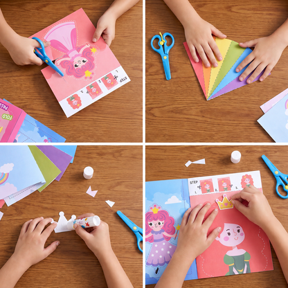Scherenübungsbuch für Kinder – Sicheres Schneidetraining mit Kinderschere