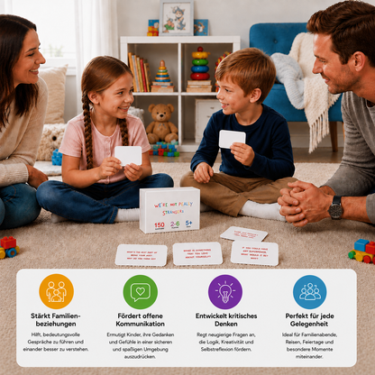 Familien-Fragespiel für Kinder – Der perfekte Spielspaß für jede Gelegenheit